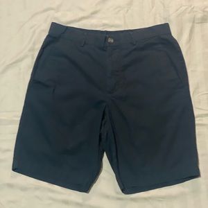 Black shorts which are in good shape